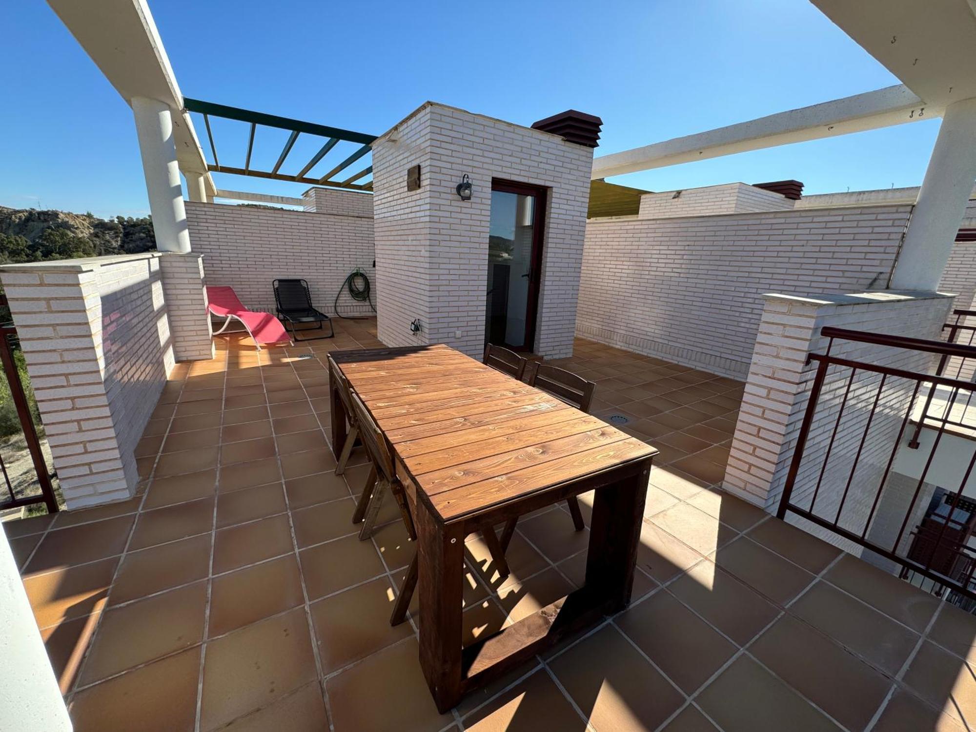 Atico Con Terraza, Piscina Y Jacuzzi Apartment Villanueva de Río Segura Exterior foto